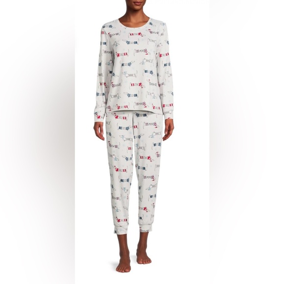 Secret Treasures Other - Cozy Dog Relaxed Fit Pajama Set